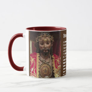 Oração ao Senhor Santo Cristo Em Caneca Mugg