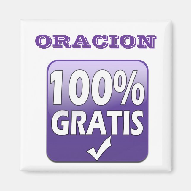 ORACION magnet (Framsidan)