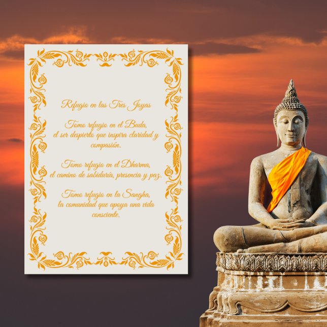 Oración Refugio Tres Joyas – Versión Adulta Poster (Skapare uppladdad)