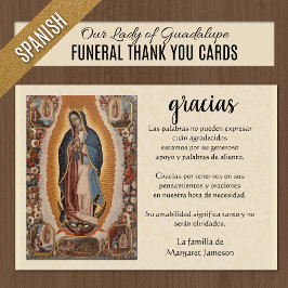 Oraciones Fúnebres con Nuestra Señora de Guadalupe Tack Kort