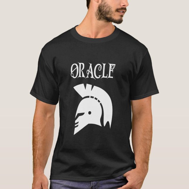 Oracle Costume Simple Greek God Workout Oracle Cos T Shirt (Framsida)