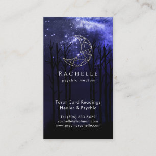 Oracle och Psychic Celestial Affärskort Visitkort