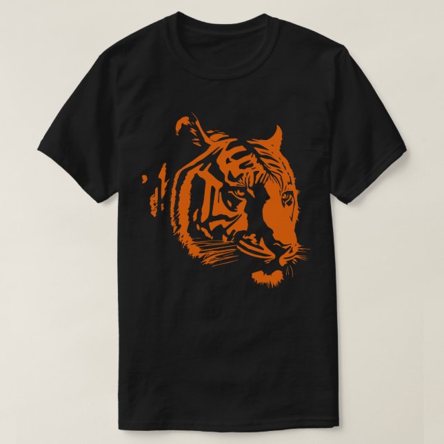 orädd tiger t shirt (Design framsida)