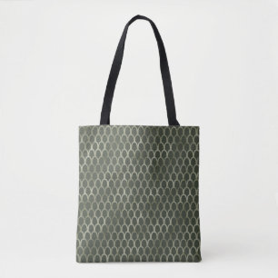 Orake Reptile Vild Animal Skin Mönster Tygkasse