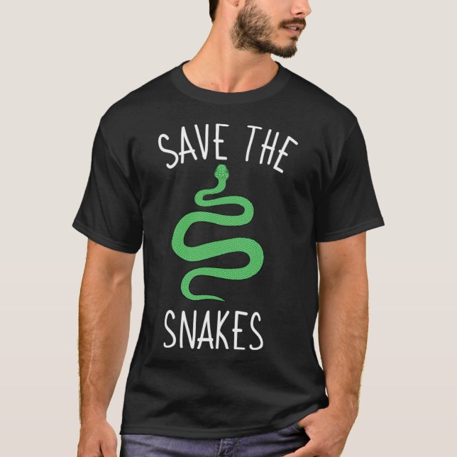Orakreptil Herpetolog Ofiliologi T Shirt (Framsida)