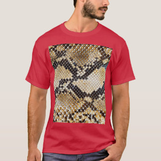 Orakskinn reptil mönster t shirt