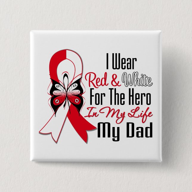 Oral Cancer Ribbon Hero My Dad Knapp (Framsida)