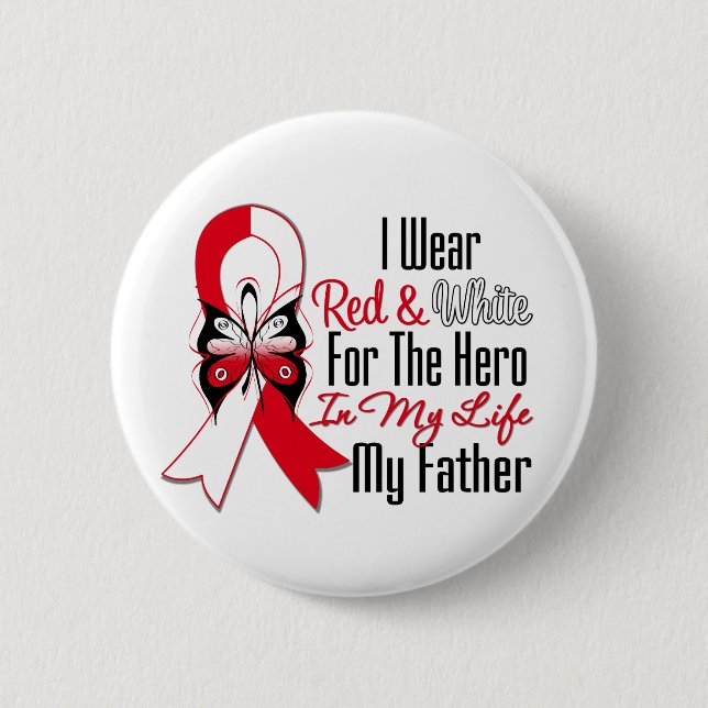 Oral Cancer Ribbon Hero My Far Knapp (Framsida)