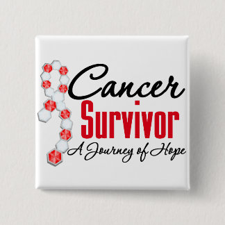 Oral Cancer Survivor Awareness Journey Ribbon Knapp