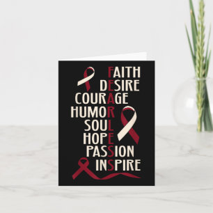 Oral Nacke Cancer Medvetenhet utan fruktlöshet Kort