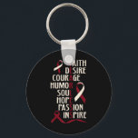 Oral Nacke Cancer Medvetenhet utan fruktlöshet Nyckelring<br><div class="desc">Oral Head Cancer Awareness Fearless Unveeil vårt förstklassiga val av nyckelkedja som kompletterar alla lämpliga enheter och lägger till den perfekten som avslutar beröring för hela familjen.</div>