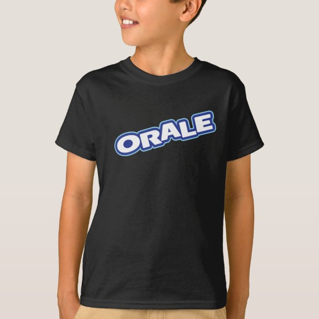 Orale lurar skjortan tee shirt (Framsida)