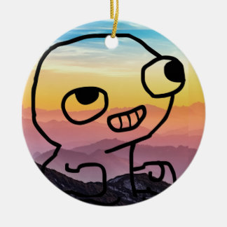 Orament! Julgransprydnad Keramik
