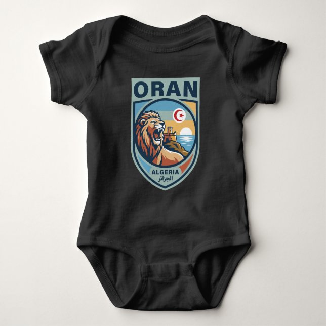 Oran Algeria North Africa T Shirt (Framsida)