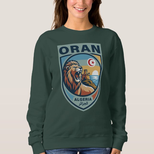 Oran Algeria North Africa T Shirt (Framsida)
