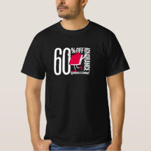 orance Typography Herr Svart T-Shirt Värde