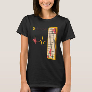 ORANG OCH ROSA GAMERS TANGENTBORD T SHIRT
