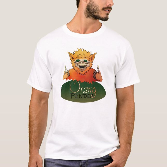 Orang Pendek- fodrar den riktiga troendet Tee Shirt (Framsida)