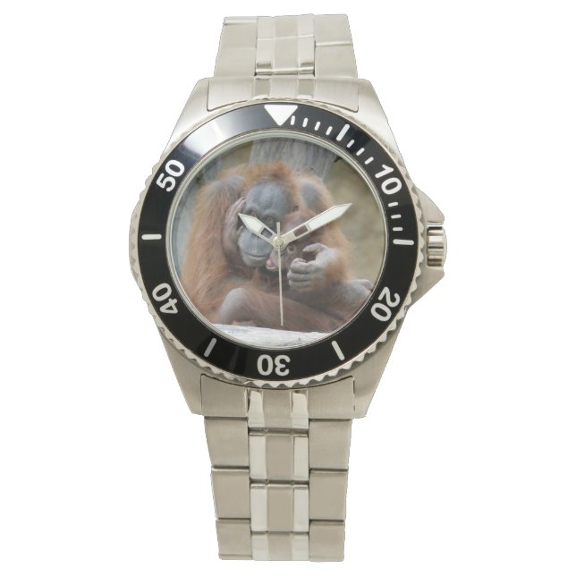 Orang Utan 001 Armbandsur (Framsida)