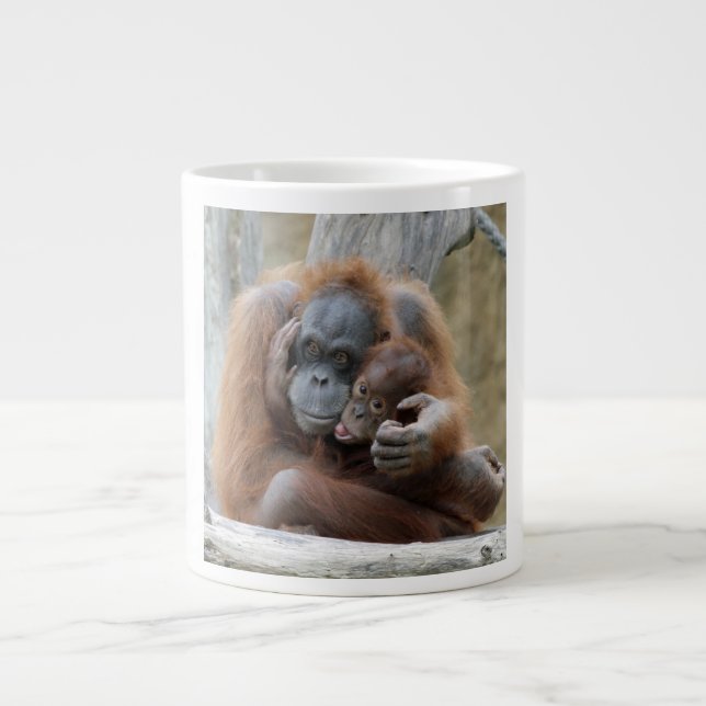 Orang Utan 001 Jumbo Mugg (Framsidan)