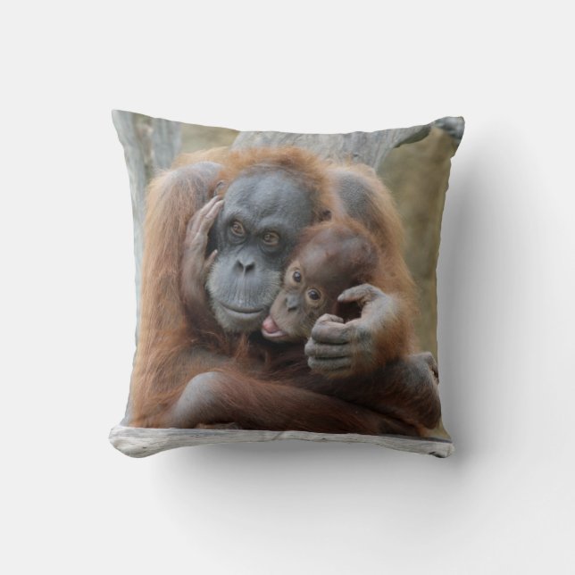 Orang Utan 001 Kudde (Framsida)