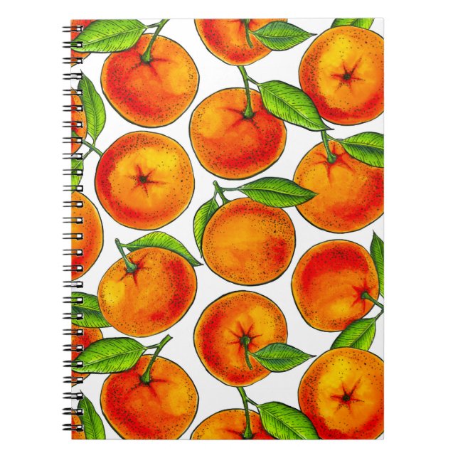 Orangar Anteckningsbok (Framsidan)