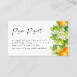 Orangar Begäran om mottagning av Citrus-Möhippa Tilläggskort