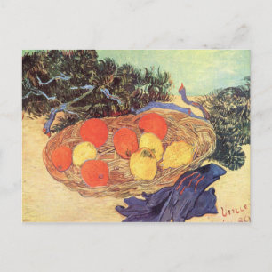 Orangar, citroner och blåshandskar av van Gogh Vykort