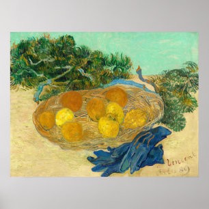 Orangar, citroner - Vincent van Gogh Fine Art Post Poster