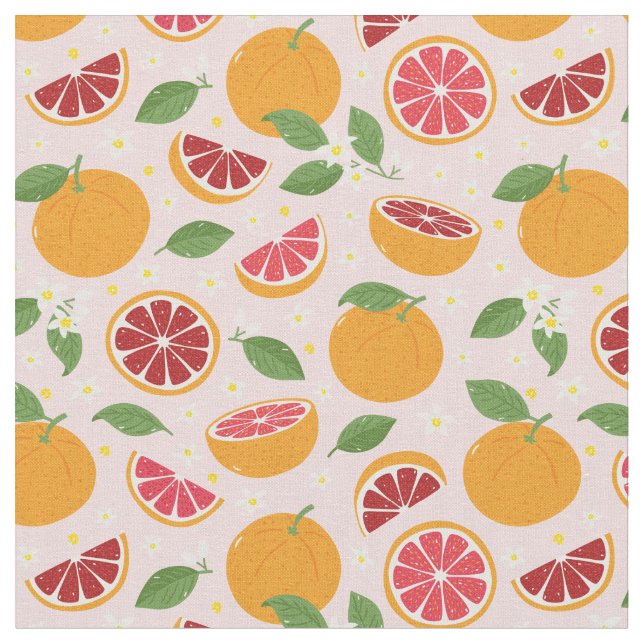Orangar för akut elegant på ljus rosa tyg (Närbild)