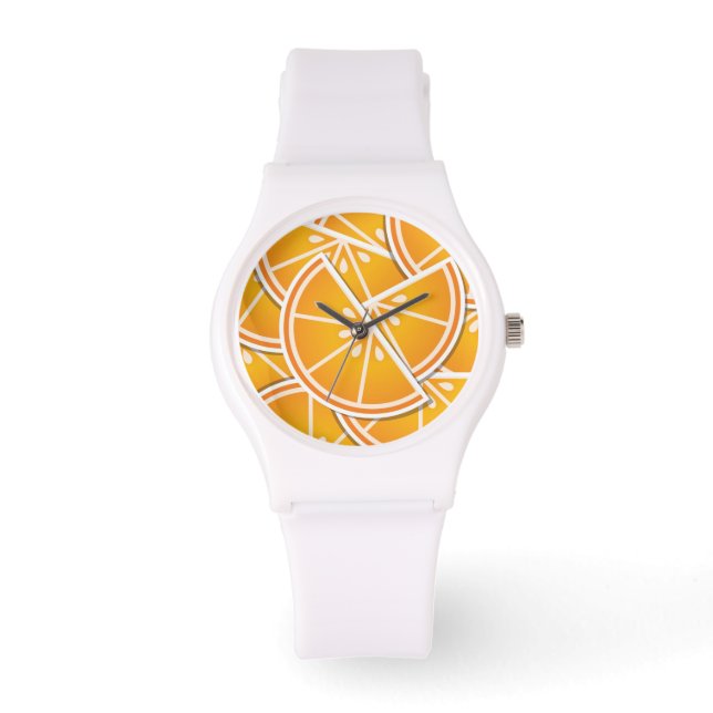 orangar för funky armbandsur (Framsida)