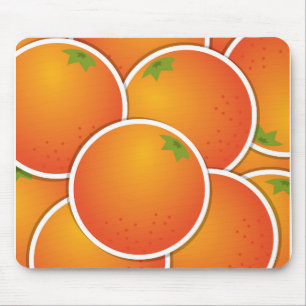 orangar för funky musmatta