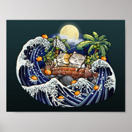 Orangar för kinesiska nyårssalternativ poster