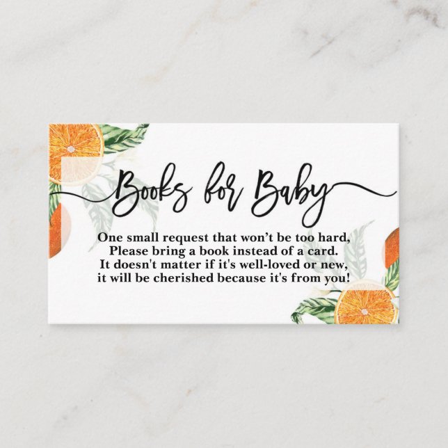 Orangar för turer ger ett bok-kort tilläggskort (Framsida)