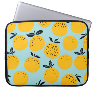 Orangar ger sömlös mönster laptop fodral