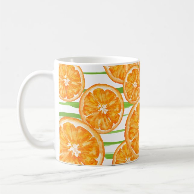 Orangar Kaffemugg (Vänster)