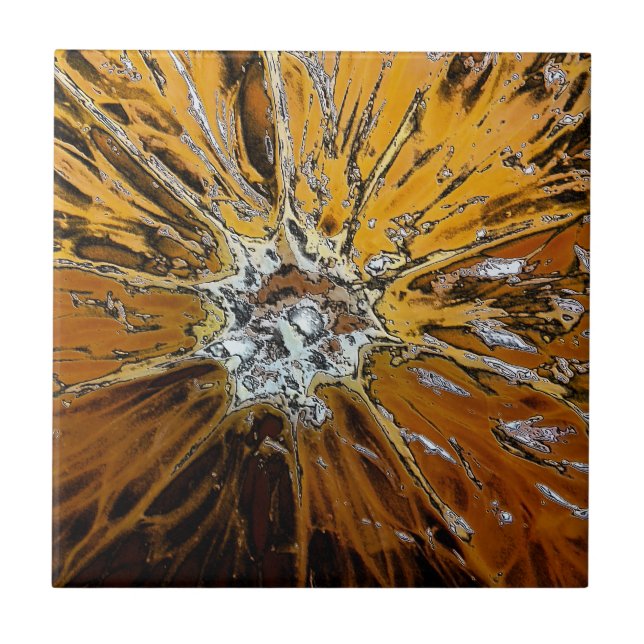 ORANGAR KAKELPLATTA (Framsidan)