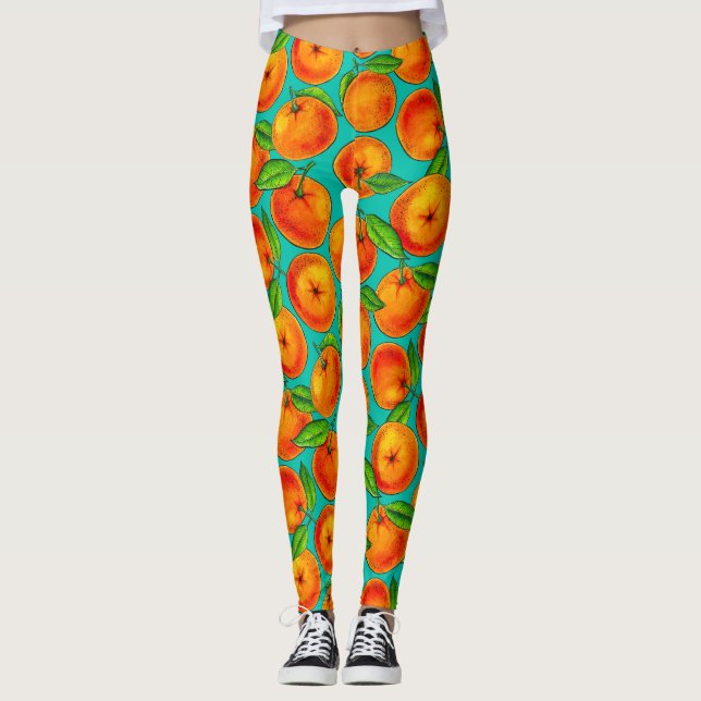 Orangar Leggings (Framsida)