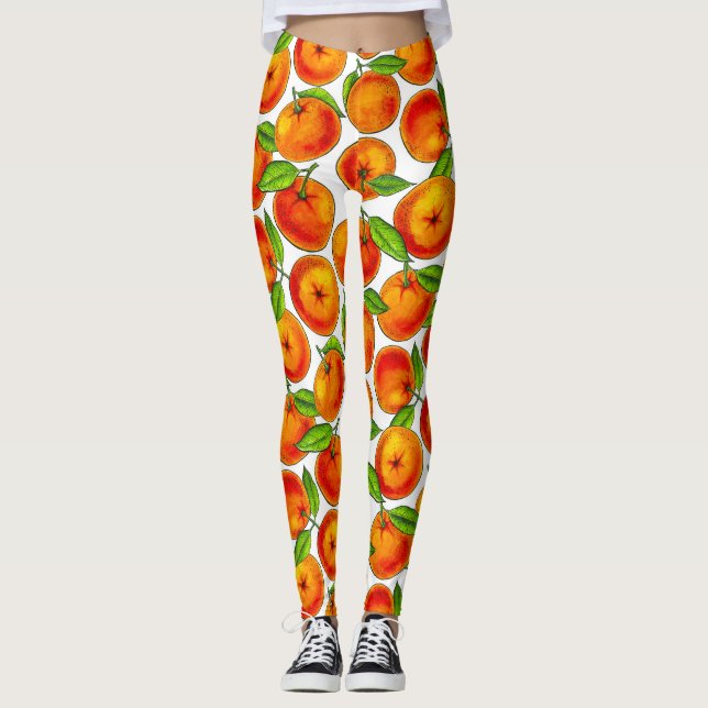 Orangar Leggings (Framsida)