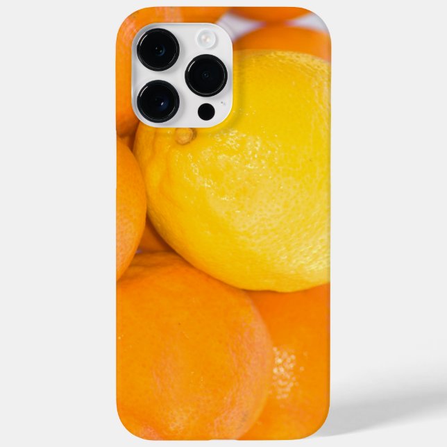 Orangar Lemon Citrus Fruit Close-up Photograph (Baksida)