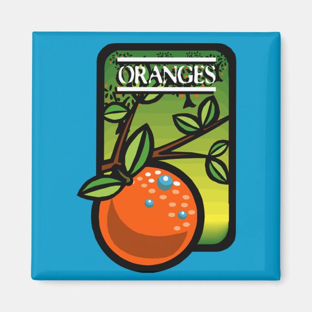 Orangar Magnet (Framsidan)