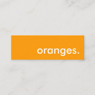 orangar. mini visitkort