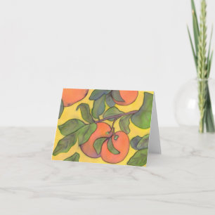 Orangar Notecard Kort