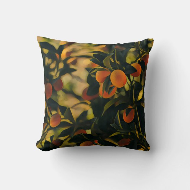 Orangar Obsession Garden Dekorativ kudde / Cushion (Framsida)