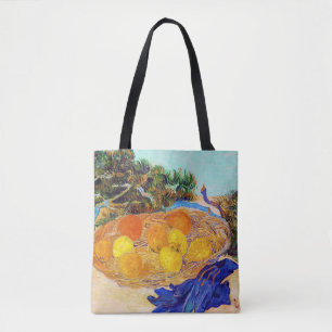 Orangar och citroner med blåhandskar, Van Gogh Tygkasse