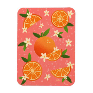 Orangar och orangens blommar - glädje magnet