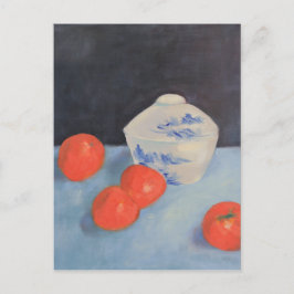 Orangar och tillstånd vykort