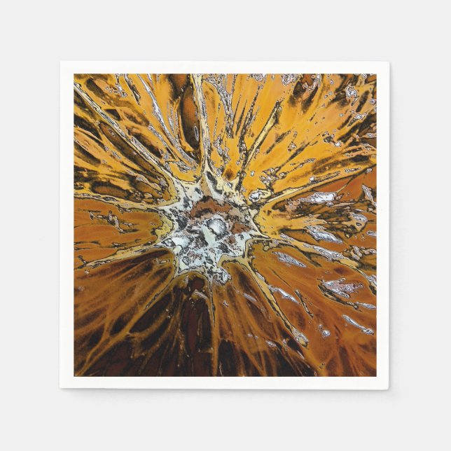 ORANGAR PAPPERSSERVETT (Framsidan)