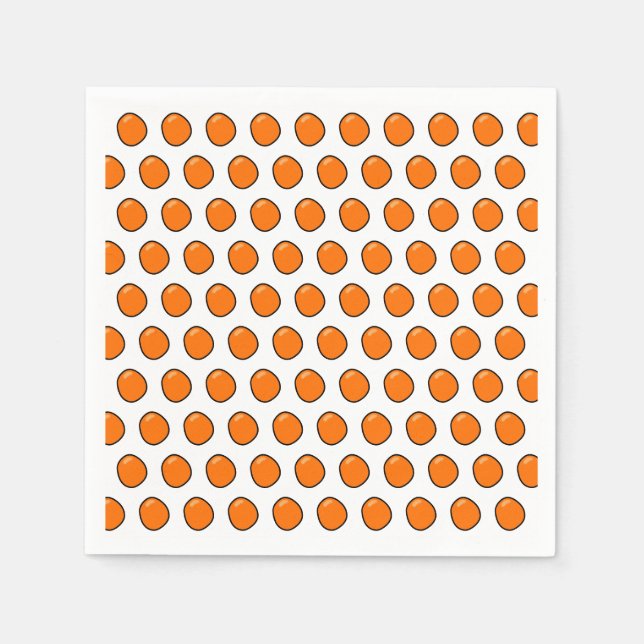 Orangar Pappersservett (Framsidan)