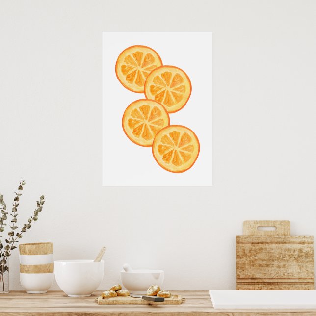 Orangar Poster (Kök)